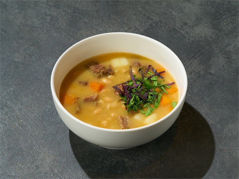 Потаж с белой фасолью и говядиной 1004884